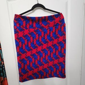 Lularoe elephant skirt- XL- new without tags